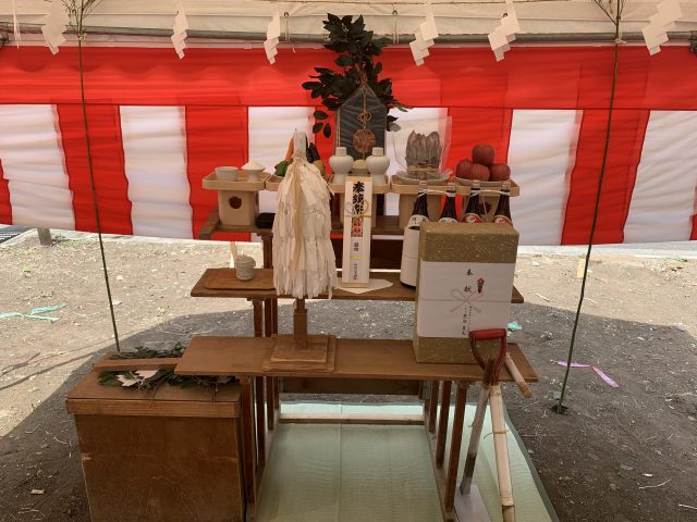 【地鎮祭】船橋7丁目寄宿舎