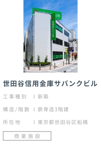 【施工事例】世田谷信用金庫サバンクビル